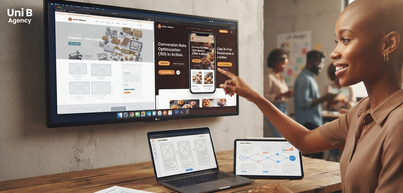 What makes a web design strategy actually convert visitors?