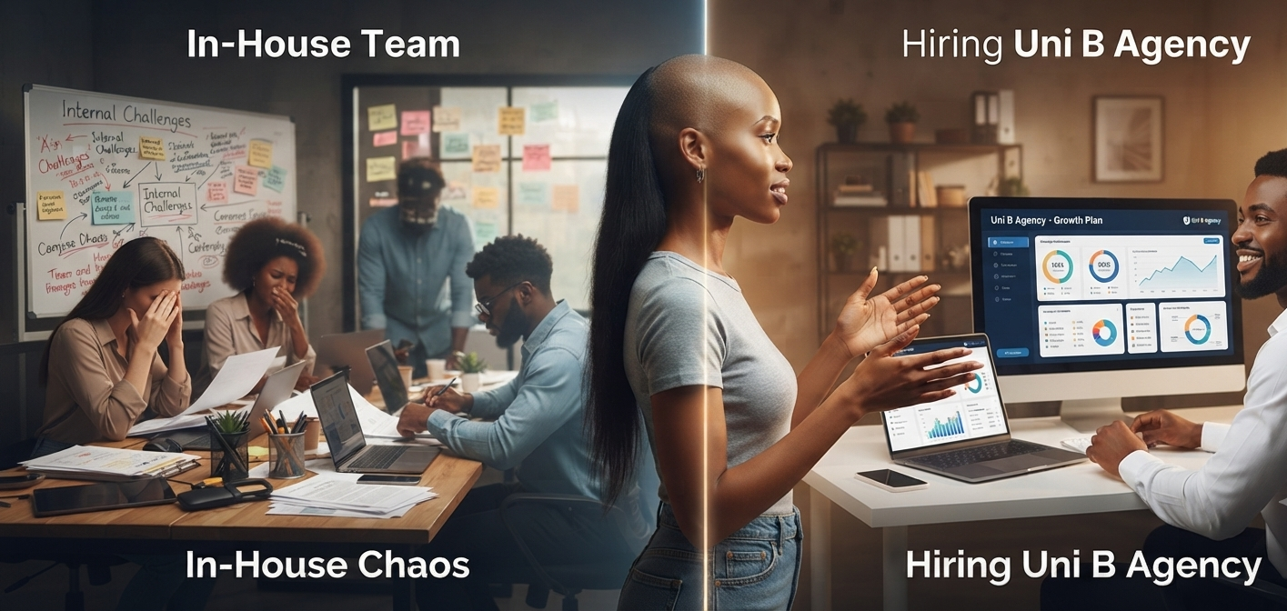 Should I hire a digital agency or build an in-house team?