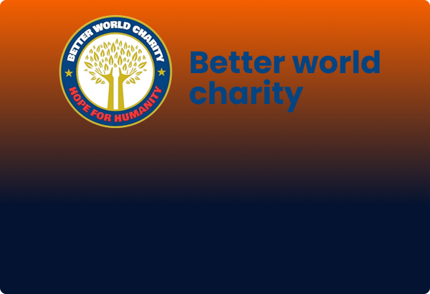 Better World Charity