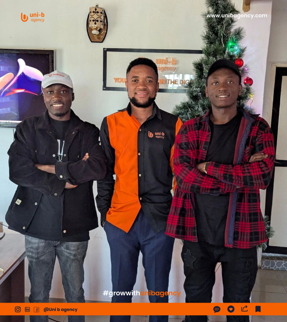 Strategic technology partnerships for business growth illustrated by Uni B Agency and Traitz Tech teams meeting to discuss collaboration, innovation, and scalable systems.