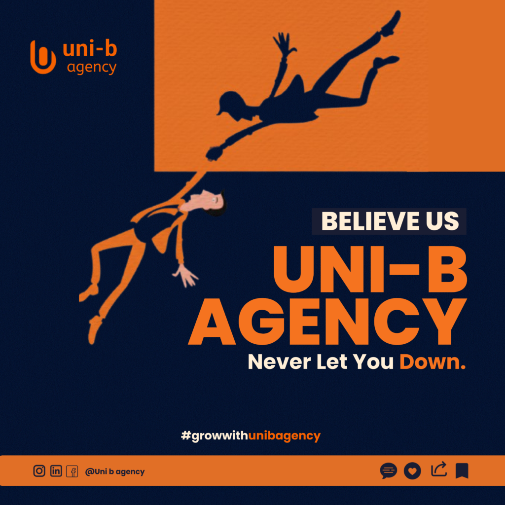 Illustration showing a digital marketing agency supporting a business, symbolizing trust, reliability, and long-term partnership in brand growth.